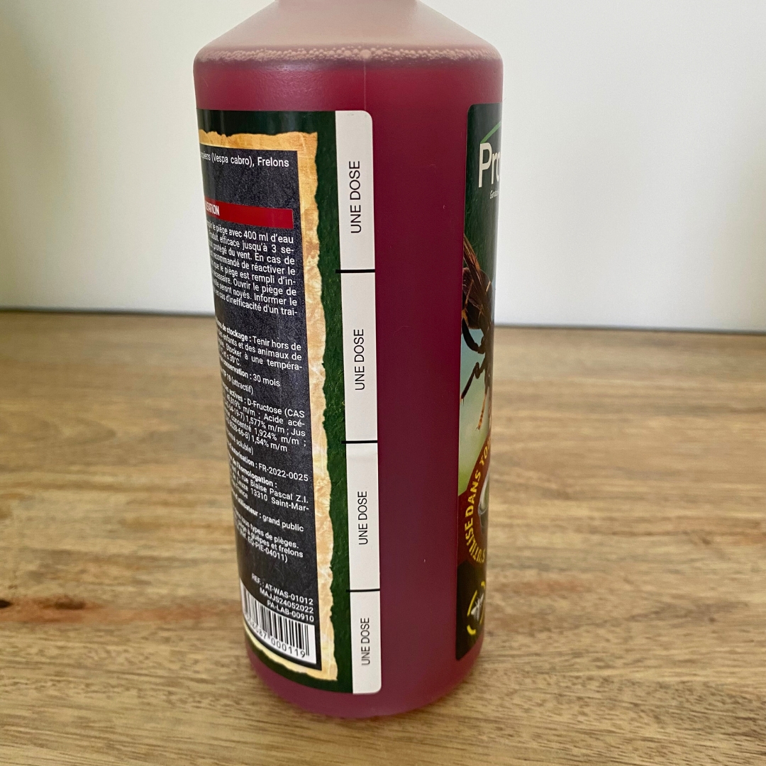 Pack de deux liquides pour pièges à guêpes – Image 2