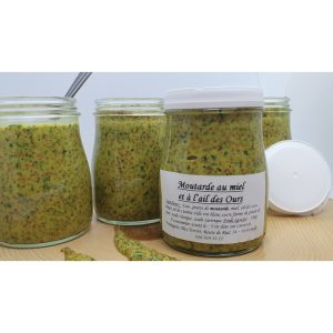 Moutarde au Miel et à l’Ail des Ours
