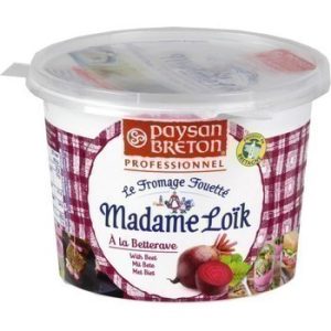 PAYSAN BRETON ; Le Fromage Fouetté à la betterave Madame Loïc 500 g