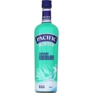 PACIFIC ; Boisson Sensation menthe sans alcool 70 cl