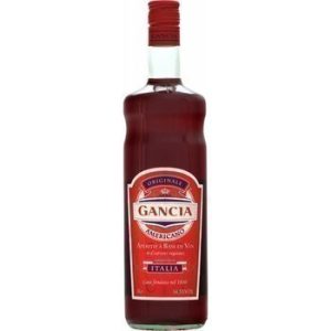 GANCIA ; Apéritif Américano à base de vin et d’extraits végétaux 1 l
