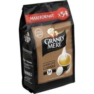 Dosettes de café moulu Classique x54