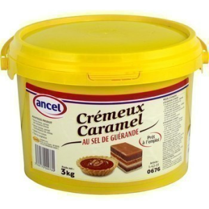 Crémeux caramel au sel de Guérande 3 kg