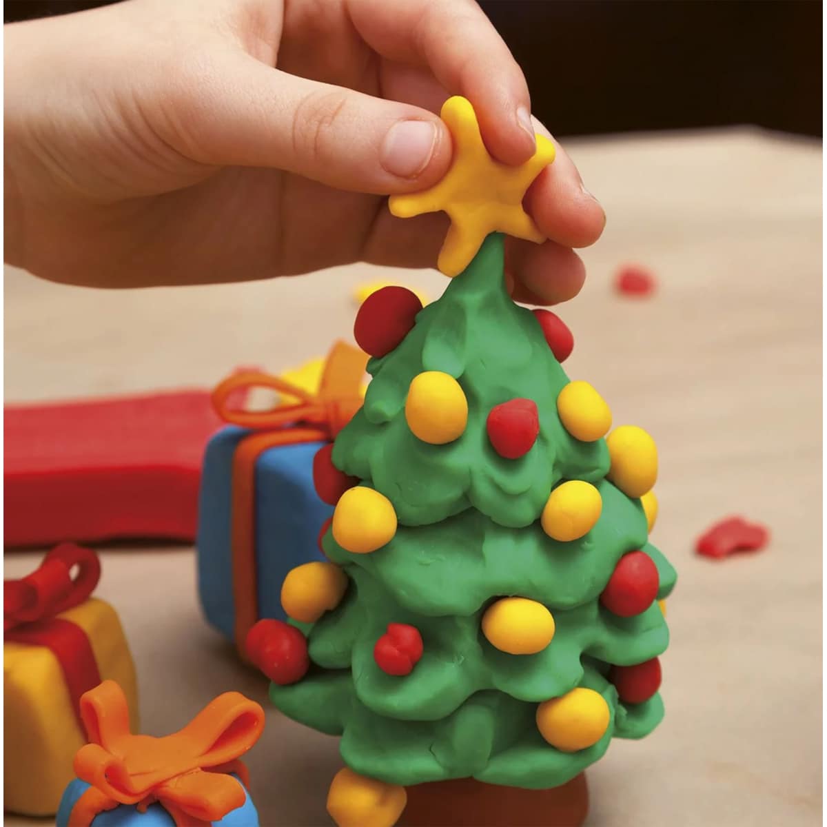 Pâte à modeler végétale jaune – Image 2