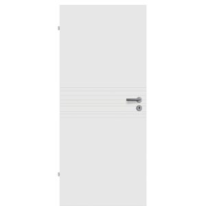 Zimmertür Fila 18 Weißlack 86 cm x 198,5 cm Anschlag Links