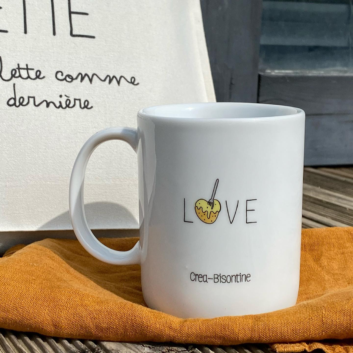Mug Toujours prêts pour de la raclette – Image 2