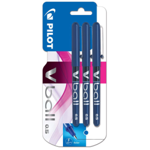 Stylo roller V-Ball 0.5 Pilot x 3