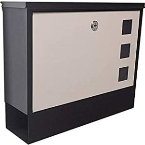 YIQQWS Boîte aux Lettres Murale Haut de Gamme en Fer forgé