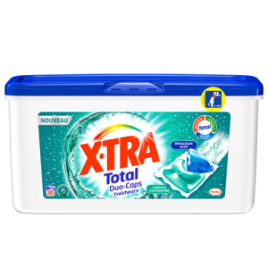 Lessive X-Tra duo fraîcheur x 30 X-Tra