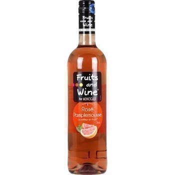 Boissons rosé pamplemousse 75 cl