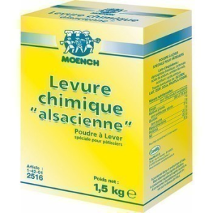 Levure chimique alsacienne 1,5 kg