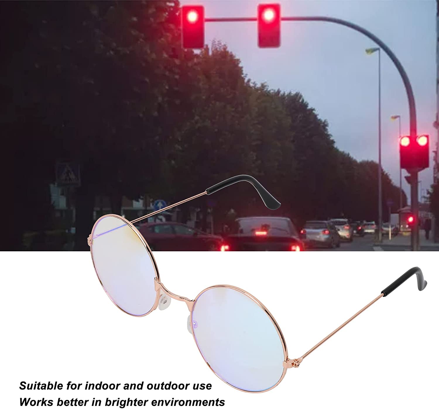 Lunettes unisexes daltoniennes – Image 3