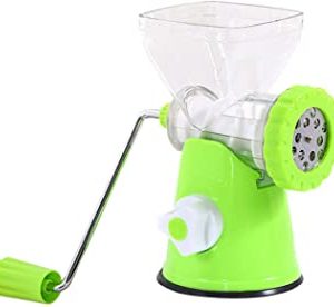ChengBeautiful Hachoir À Viande Moulin à Viande Manuelle Multifonctionnelle Machine de végétation Ménage Outils de Cuisine (Couleur : Vert, Size : One Size)