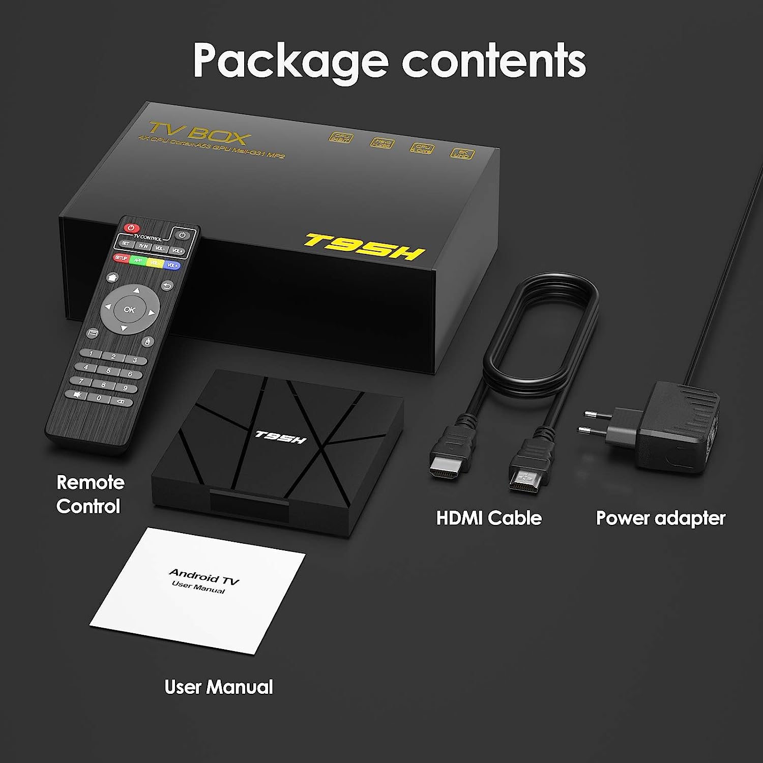Android TV Box 10.0, T95H – Image 6