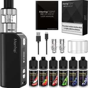 Kit E-Cigarette Manvap, E-Shisha 80 W