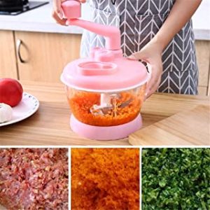 Dbtxwd Hachoir à Viande Manuel, Coupe-légumes Multifonctionnel râpe à Pommes de Terre en Acier Inoxydable Hachoir à légumes Hachoir Machine à Farce Hachoir pour Cuisine Outils ménagers