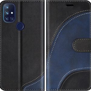Coque pour OnePlus Nord N10 5G, Étui en Cuir