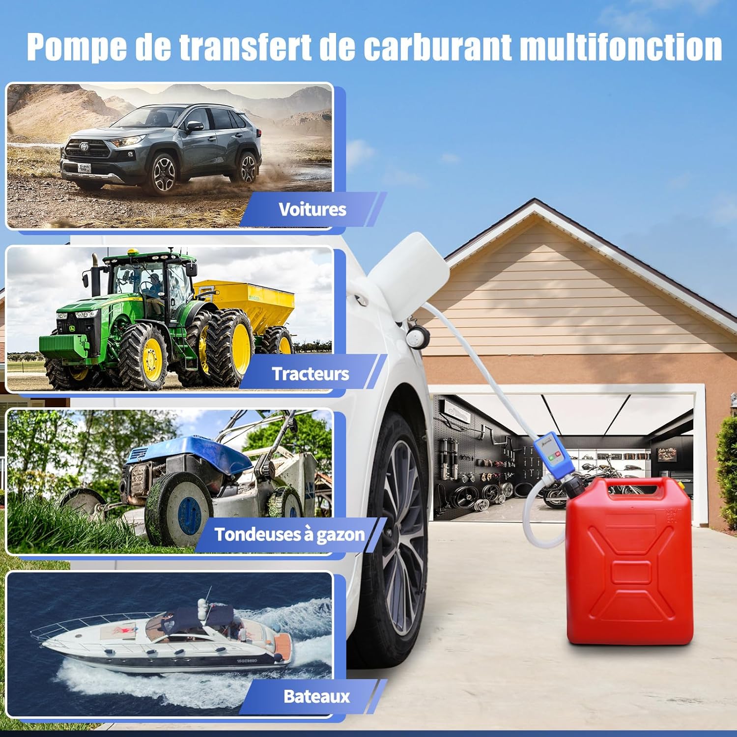 Pompe Électrique 12v Transfert Carburant avec Stop Automatique – Image 8