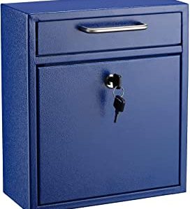 Boîte aux lettres -, bleu, 631-05-BLU