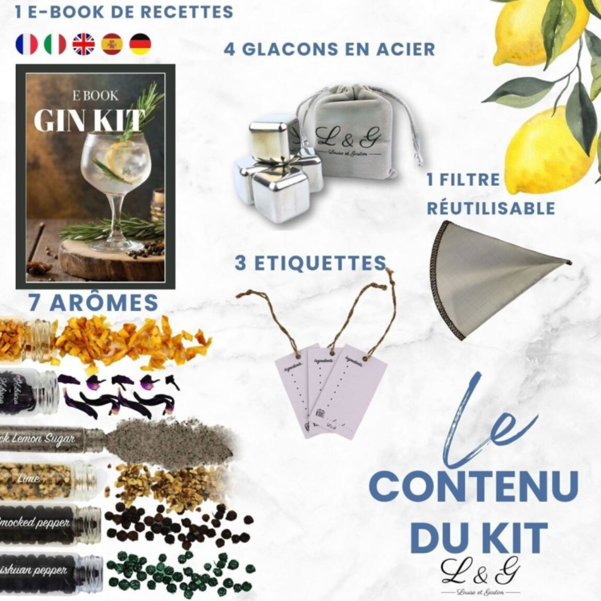 Kit : préparer son gin arrangé – Image 2
