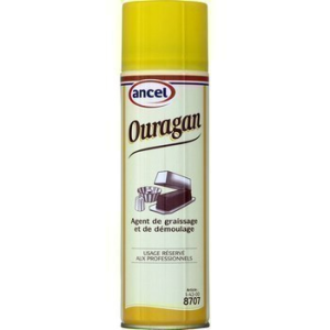 Agent de graissage et de démoulage Ouragan 500 ml
