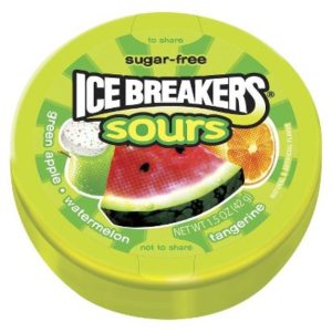 ICE BREAKERS FRUIT SOURS SUGAR FREE 43G