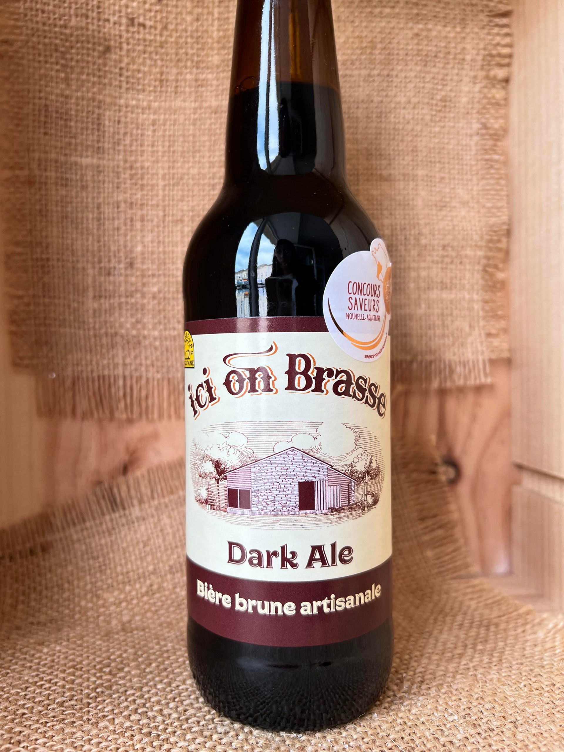 Ici on brasse – Bière Brune Ale (33 cl)