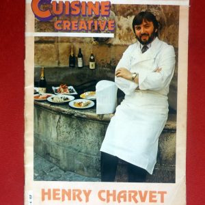 COLLECTIF  –  CHARVET, Henry  –  DIDTSCH, Myriam. : « REVUE : Cuisine créative n° 4 – Henry Charvet. 13 recettes détaillées. »   
