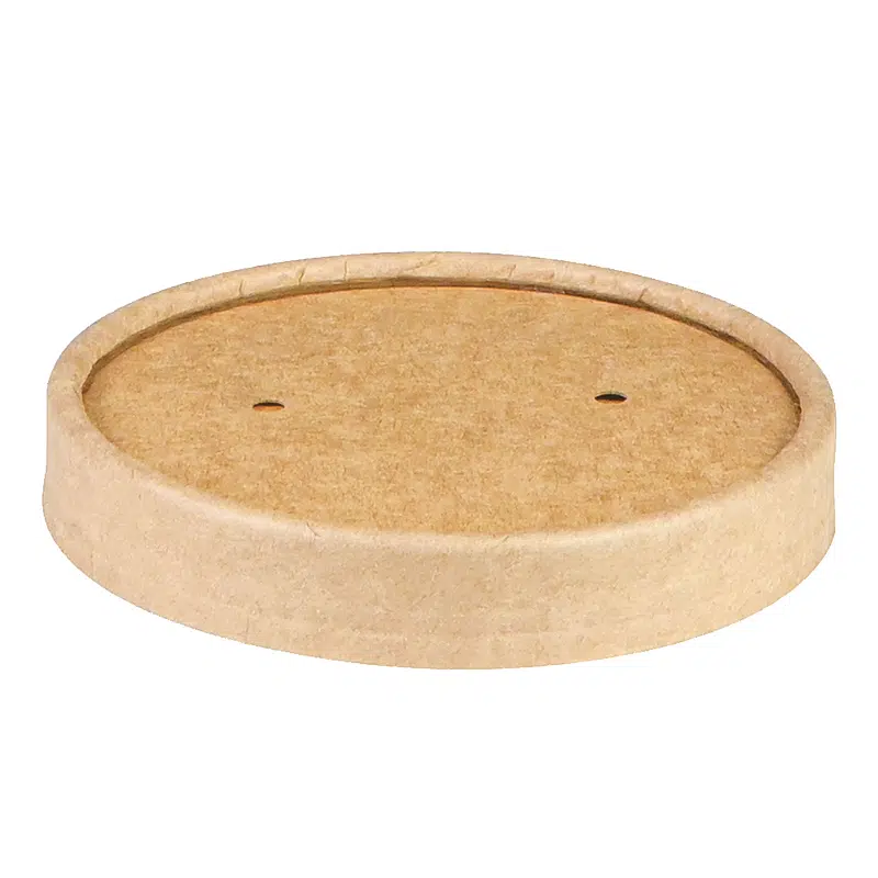 Couvercle carton pour pot à soupe 237 / 360 ml par 25