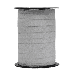 Bobine bolduc argent « lido » 100m x 10mm