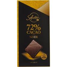 Chocolat noir 72% caco SELECTION la tablette de 80g