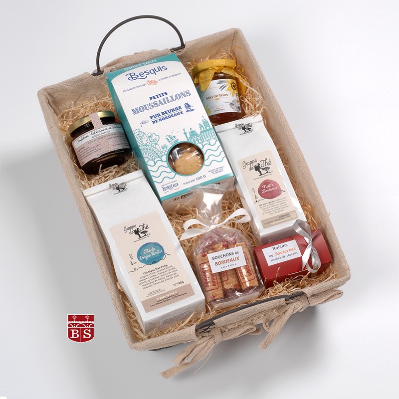 Grand Coffret Cadeau thé « Grappe de Thé et ses douceurs »