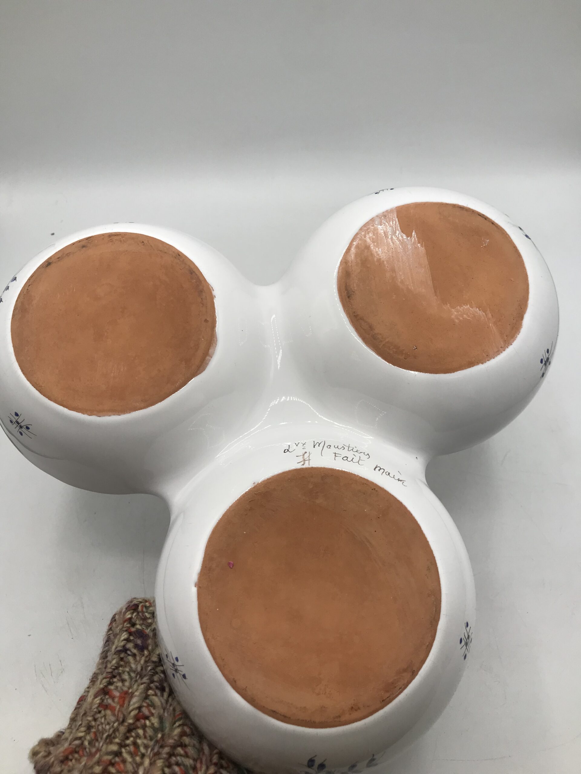 Coupelles apéro Moustiers 3 compartiments – Image 2