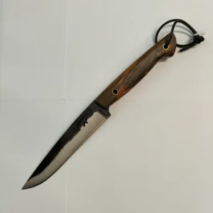 Couteau de Cuisine Artisanal d&rsquo;office en If par Frédéric Marchand