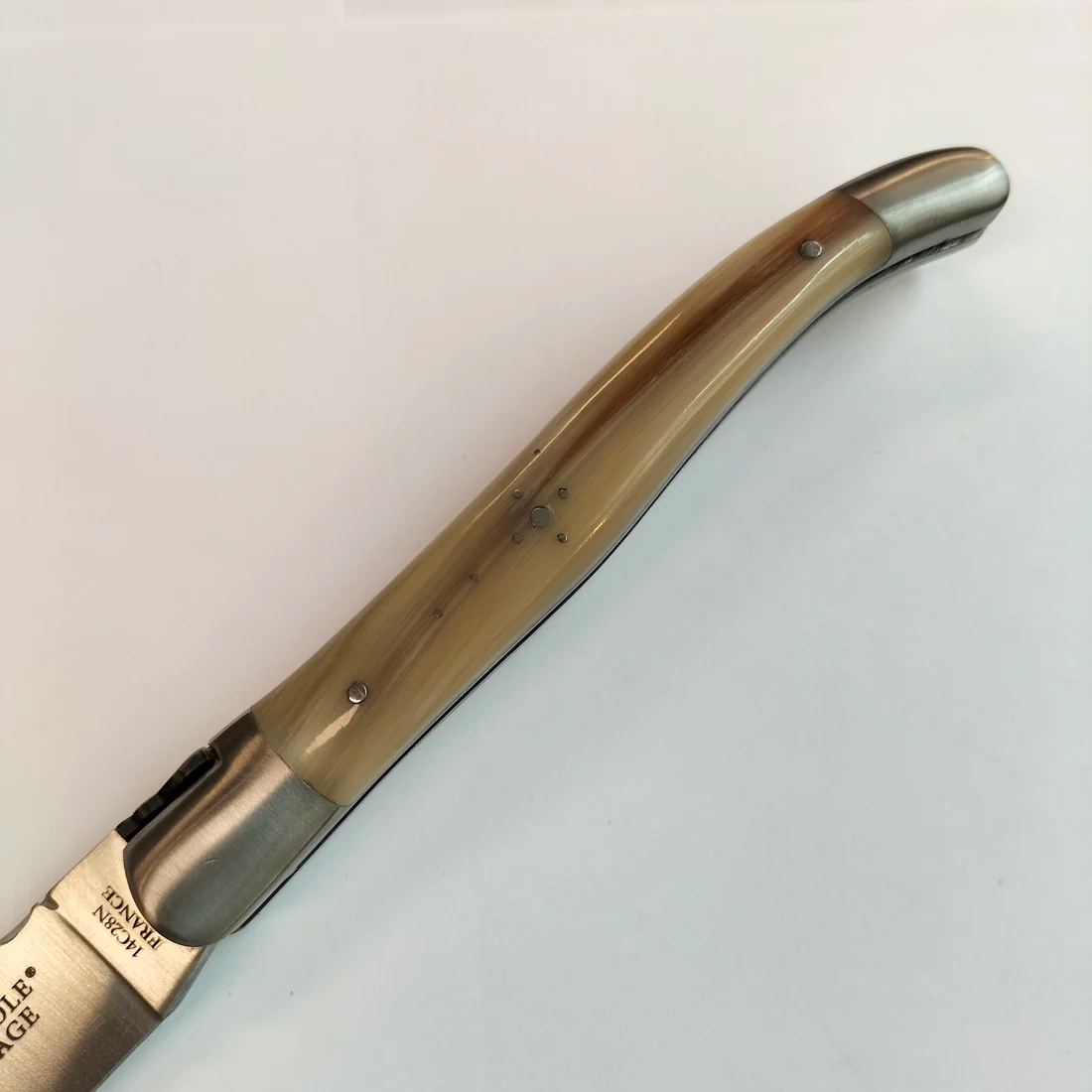 Couteau Pliant Laguiole 12 cm Pointe de Corne – Image 5