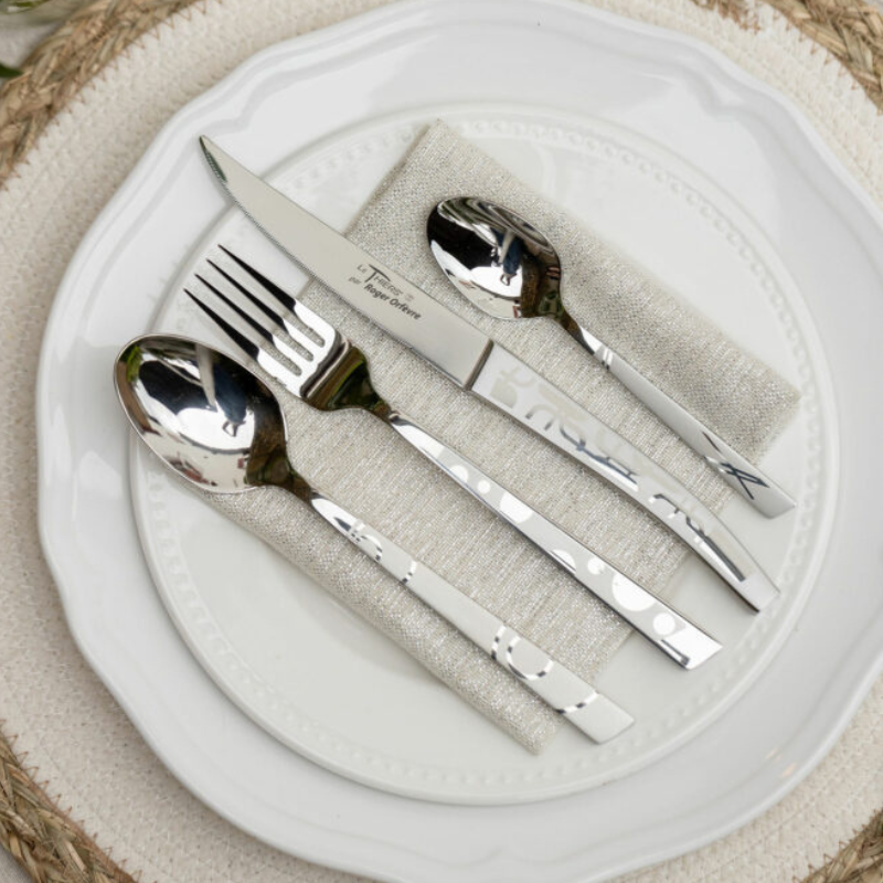 Coffret 6 cuillères de table Le Thiers® “Décors Maison” – Roger Orfèvre – Image 2