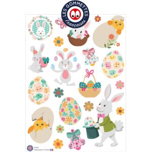 23 gommettes de Pâques