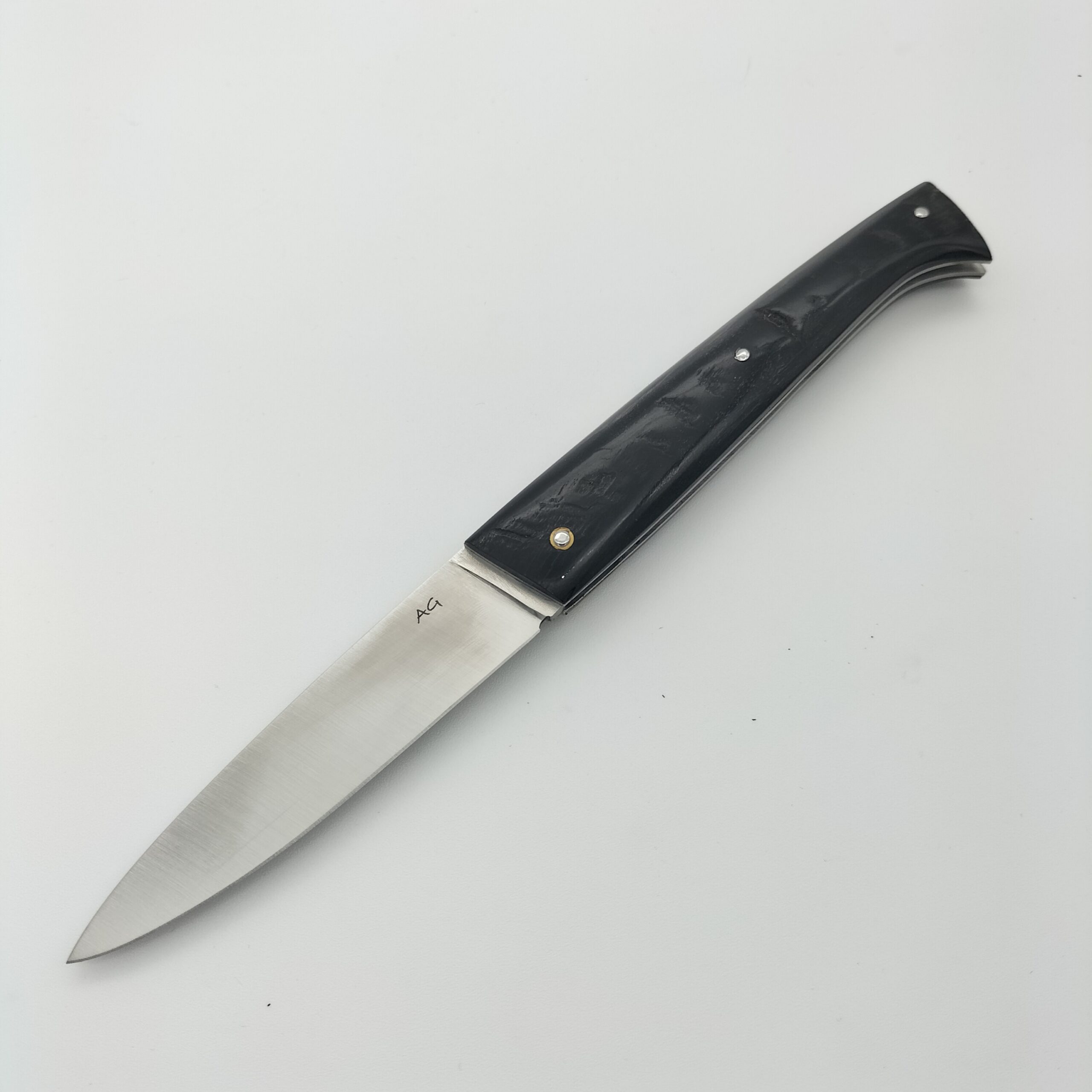 Couteau Artisanal Lombard par A. Giovaninetti en Bélier