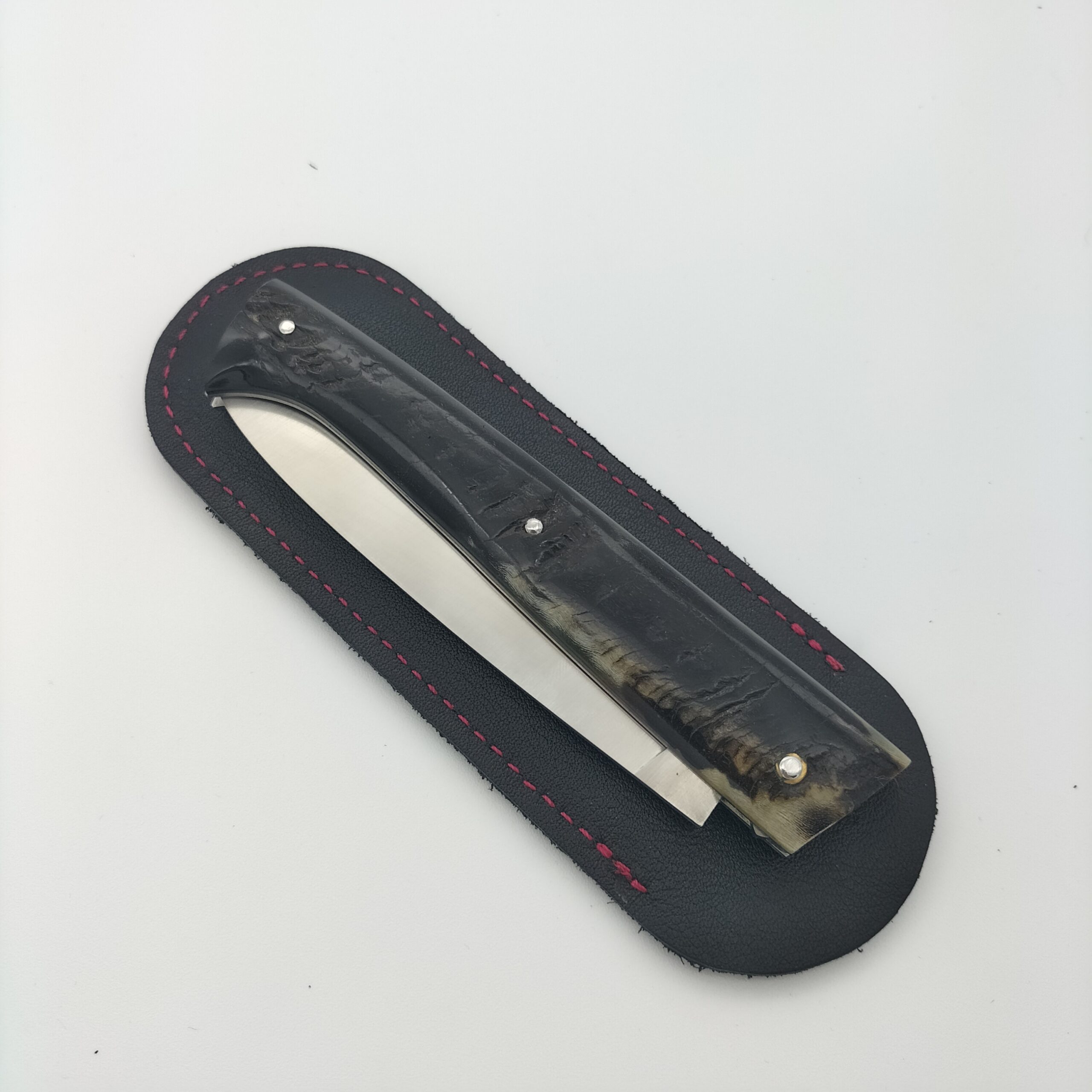 Couteau Artisanal Lombard par A. Giovaninetti en Bélier – Image 3