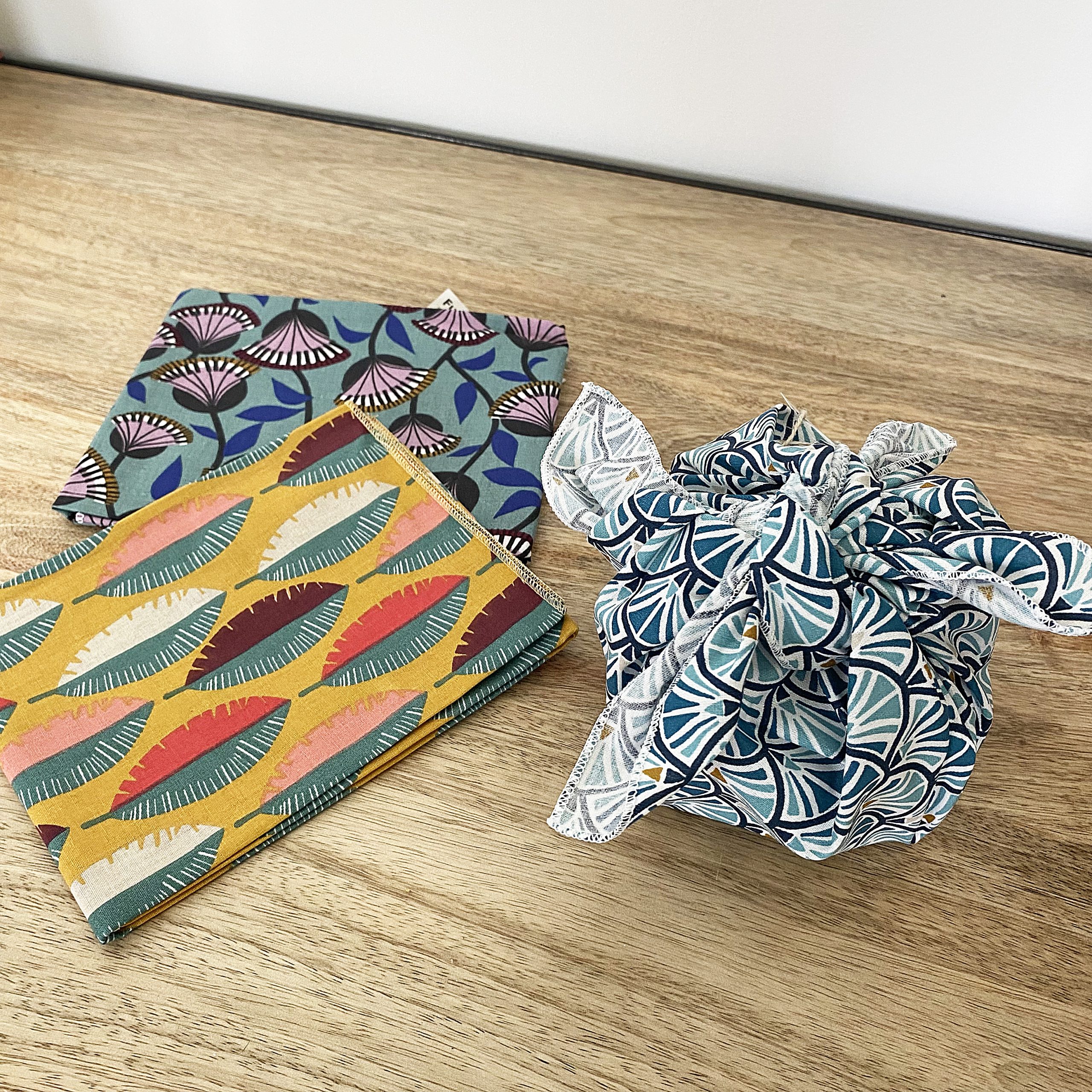 Furoshiki | Motif aléatoire 50*50 cm – Image 3