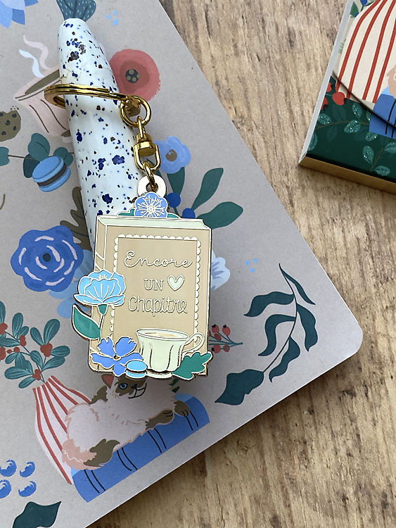 Porte-clés Encore un chapitre