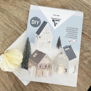 Kit décoration de Noël « maisonnettes »