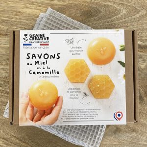 DIY – Coffret savons au miel et à la camomille
