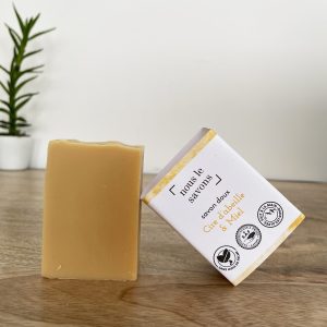 Savon doux cire d&rsquo;abeille et miel