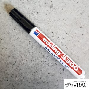 Marqueur permanent rechargeable – Noir