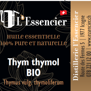 Huile essentielle de Thym Vulgaire à Thymol