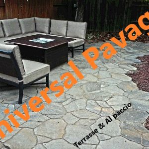 Poses de pavés variées