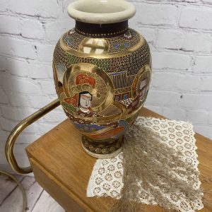 Grand vase porcelaine Satsuma Japon