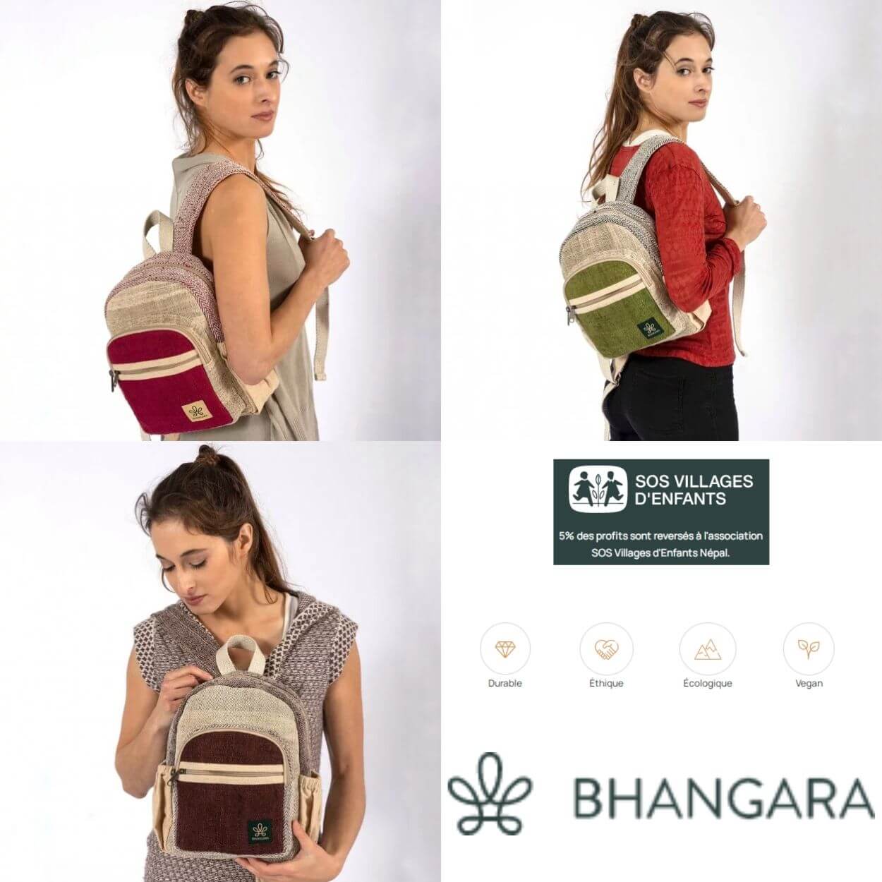 BHANGARA – Sac à dos Petit modele SUNSARI – Image 2