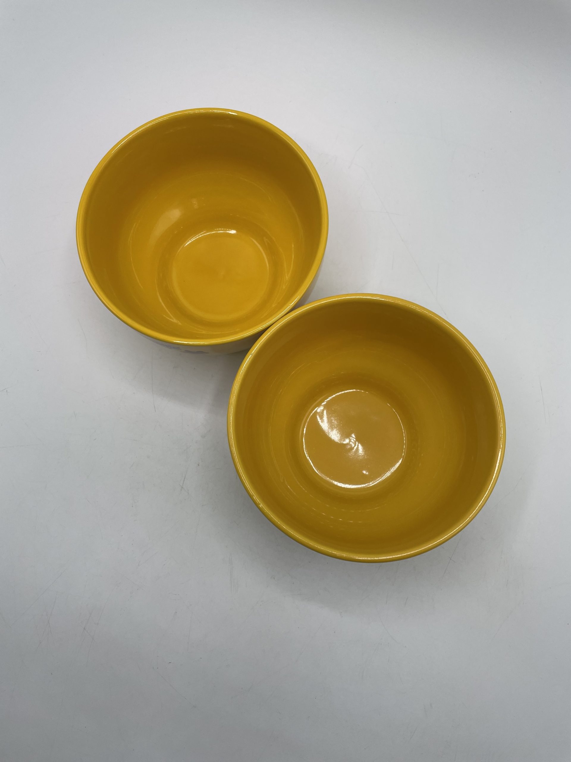 Duo bols Banania jaunes édition limitée décors Pâques – Image 3